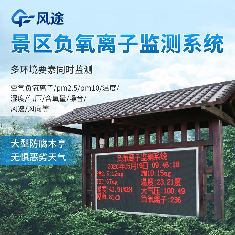 大氣負離子監測系統“FT-FZ系列”配置價格介紹